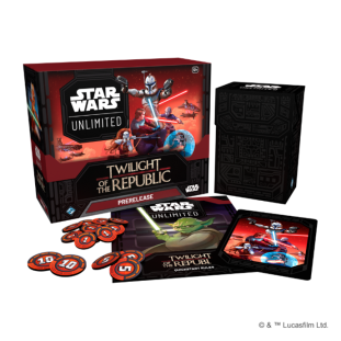 Star Wars: Unlimited - Twilight of the Republic - Pre Release Box - Inglês