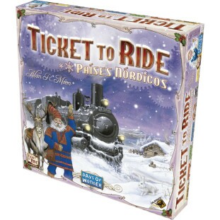 Ticket to Ride Países Nórdicos - Jogo Base
