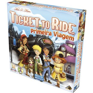 Ticket to Ride Primeira Viagem - Jogo Base