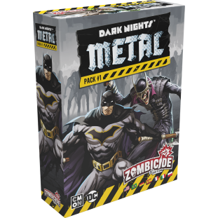 Zombicide 2ª Ed - Dark Nights Metal Character Pack 1 (Expansão)