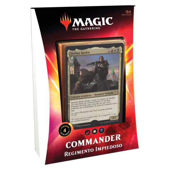 Magic Commander - Regimento Impiedoso - Jirrina Kudro