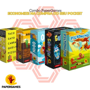 Combo Jogos Pocket Papergames: Escolha & Economize!