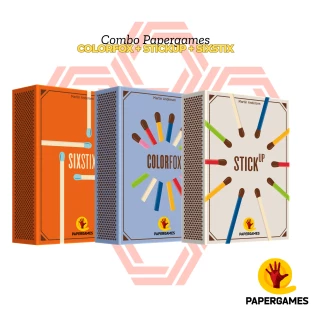 Combo Desafios Coloridos: ColorFox + StickUp + SixStix