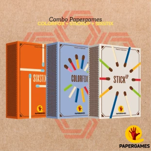 Combo Desafios Coloridos: ColorFox + StickUp + SixStix