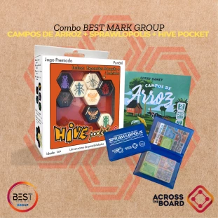 Combo - Campos de Arroz + Sprawlopolis + The Hive Pocket