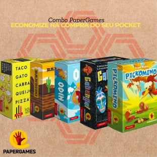 Combo Pocket Papergames: Escolha & Economize!