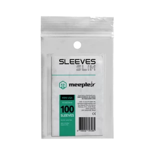 Sleeve MeepleBR Slim Mini USA (41x63mm)