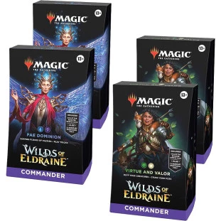 Magic - Decks de Commander de Terras Selvagens de Eldraine - INGLÊS