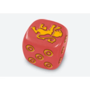 A Song of Ice & Fire - Conjunto de 10 Dados Lannister
