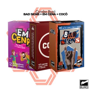 Combo Cocô + Em Cena + Bad Signs
