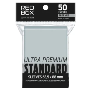 Sleeves RedBox: Ultra Premium: STANDARD 63,5x88mm