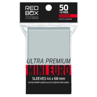 Sleeves RedBox: Ultra Premium: MINI-EURO 44x68mm