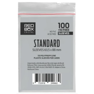 Sleeves RedBox: Cristal: STANDARD 63,5x88mm