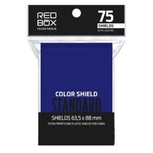Sleeves RedBox: Shield Blue: STANDARD 63,5x88mm