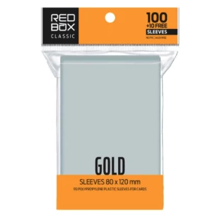 Sleeves RedBox - Classic: GOLD – 80x120mm