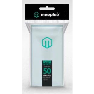 Sleeve Premium Meeplebr – TAROT FRANCÊS (61 x 112 mm)