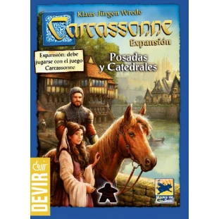 Carcassonne Estalagens e Catedrais 2º Edição
