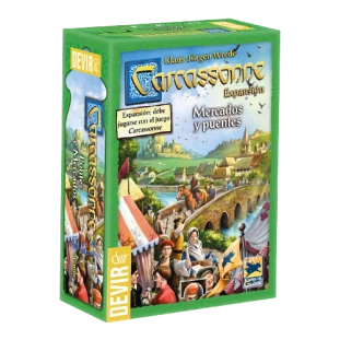 Carcassonne - Mercados e Pontes - Expansão - 2ª Edição