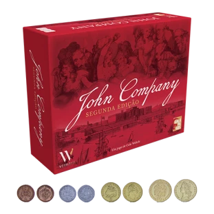 Combo John Company (2ª Edição) + moedas de metal
