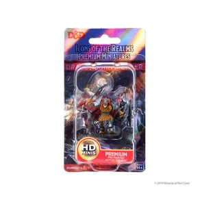 D&D – Icons of the Realms – Dragonborn Male Fighter - Premium Figures (Em Inglês)