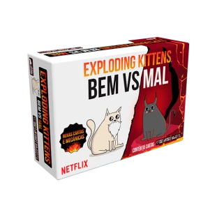 Exploding Kittens: Bem vs Mal