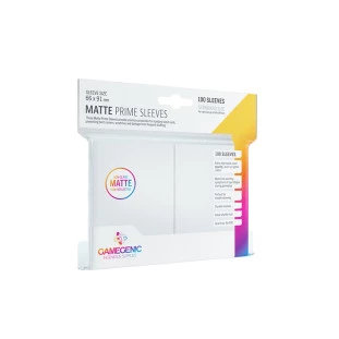 Gamegenic: Matte Sleeves Branco