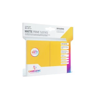 Gamegenic: Prime Matte Sleeves Amarelo