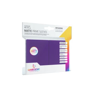 Gamegenic: Matte Prime Sleeves Roxo
