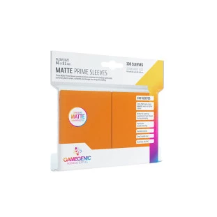 Gamegenic: Prime Matte Sleeves Laranja