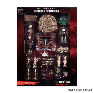 D&D: Icons of the Realms – Dungeon of the Mad Mage – Halaster’s Lab (Premium Set) (Em Inglês)