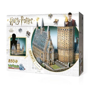 Harry Potter Quebra-Cabeça 3D - Hogwarts Salão Principal