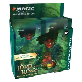Magic - O Senhor dos Anéis: Contos da Terra Média - Expositor de Booster de Colecionador - INGLÊS