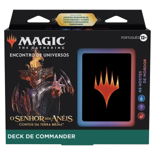 Magic - O Senhor dos Anéis: Contos da Terra Média - Kit com 4 Commander Decks - INGLÊS