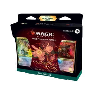 Magic - O Senhor dos Anéis: Contos da Terra Média- Starter Kit - PORTUGUÊS