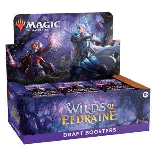 Magic - Expositor de Boosters de Draft de Terras Selvagens de Eldraine - INGLÊS
