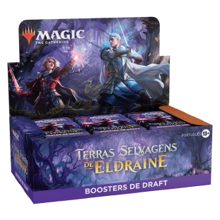 Magic - Expositor de Boosters de Draft de Terras Selvagens de Eldraine - PORTUGUÊS
