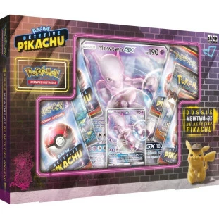 Pokémon Detetive Pikachu Box Dossiê Mewtwo-GX