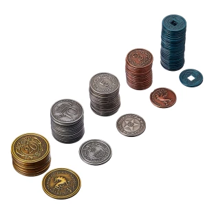 Scythe: Moedas de Metal