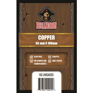 Sleeve Bucaneiros Copper (65x100mm)