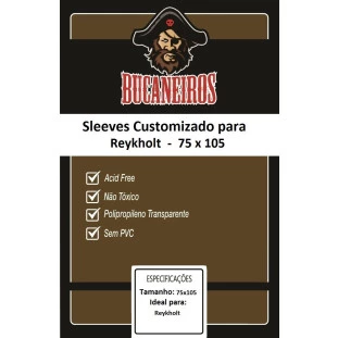 Sleeve Bucaneiros Reykholt (75x105mm)