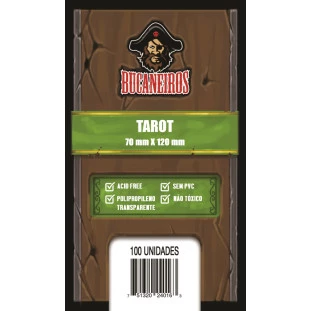 Sleeve Bucaneiros Tarot (70x120mm)