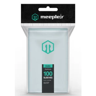 Sleeve MeepleBR Euro (59x92mm)