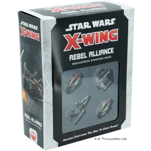 Star Wars X-Wing 2.0: Rebel Alliance Squadron Starter Pack - Inglês