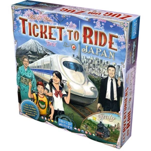 Ticket to Ride Japão e Itália - Expansão