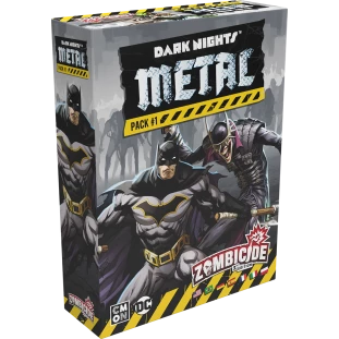 Zombicide 2ª Ed - Dark Nights Metal Character Pack 1 (Expansão)