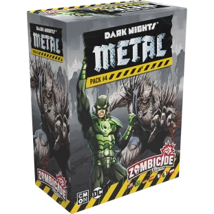 Zombicide 2ª Ed - Dark Nights Metal Character Pack 4 (Expansão)
