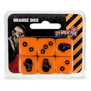 Zombicide Dados Laranjas