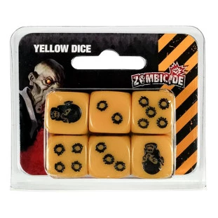 Zombicide Dados Amarelos